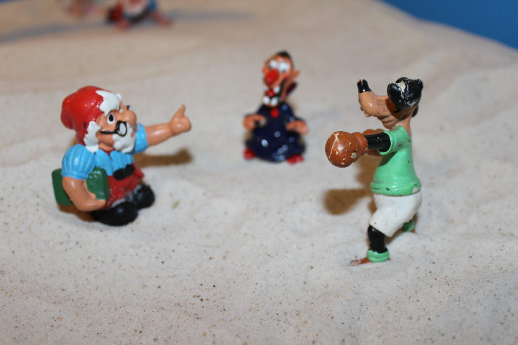 Figuren symbolisieren Gestalttherapie